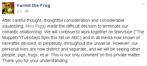 Facebook Rana Kermit