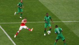 Rusia 5-0 Arabia Saudita en la inauguración del mundial