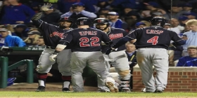 Indios derrotó a Cachorros y se ponen 3-1