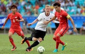 Corea empata ante Alemania y es líder