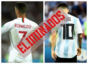 CR7 y Messi 4 mundiales; no ganaron nada