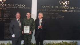 Medallistas de Río 2016 en Muro Olímpico