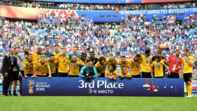 Bélgica es tercer lugar del mundial
