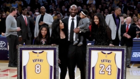 Lakers retira las playeras 8 y 24 de Kobe Bryant