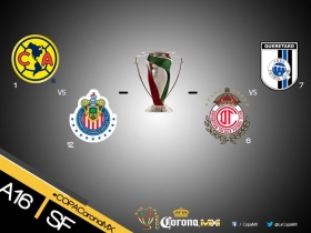 Habrá clásico nacional en semifinal de Copa MX