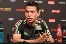 &quot;Chucky&quot; Lozano en rueda de prensa de Copa América