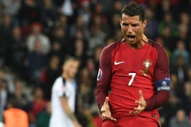 Cristiano Ronaldo falló un penal
