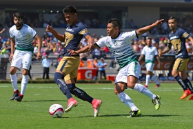 Pumas y Santos empataron