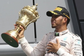 Hamilton gana el GP de Gran Bretaña