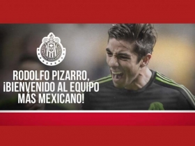 OFICIAL: Rodolfo Pizarro refuerzo de Chivas