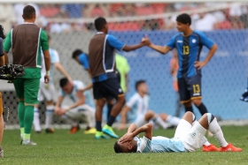 Honduras elimina a Argentina en Río