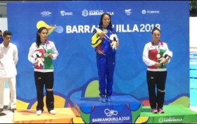 Poblana Diana Luna gana plata en Barranquilla
