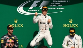 Rosberg gana GP de Bélgica