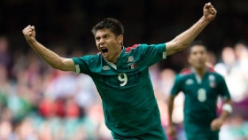 Oribe Peralta en Londres 2012