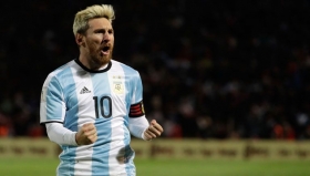 Argentina gana con Messi