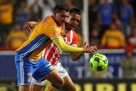 Necaxa y Tigres firman el empate