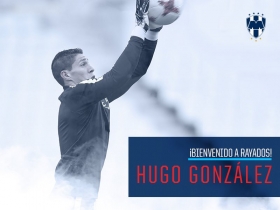 Hugo González llegó a Monterrey
