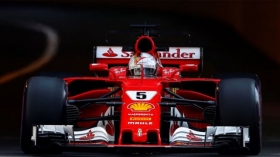 Vettel lidera las libres del GP de Mónaco