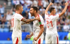 Serbia venció a la Selección de Costa Rica