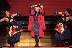 Madonna triunfó en el primero de sus dos concierto en México