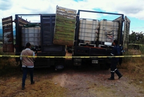 Encuentran camionetas