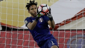 Gallese disputando Copa América Centenario