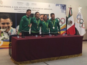 Regresan a México medallistas olímpicos