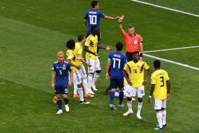 Colombia tiene segunda expulsión más rápida en mundiales