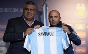 Sampaoli es presentado como DT de Argentina