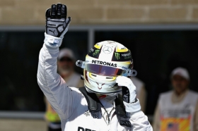 Hamilton en la &#039;pole position&#039; en GP de EEUU de Fórmula 1