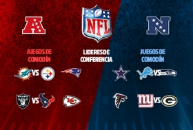 Definidos playoffs de la NFL