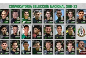 Convocatoria de TRI Sub-23 para amistosos