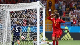 Bélgica elimina a Japón y va contra Brasil