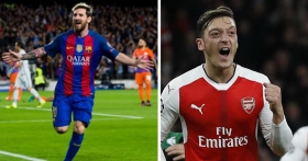 Arsenal y Barcelona golean en jornada de Champions