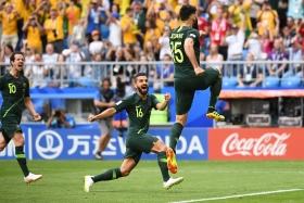 Dinamarca y Australia empataron 1-1