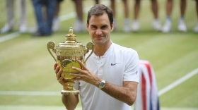 Roger Federer logra el abierto de Wimbledon