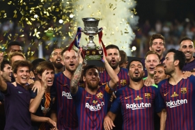 Barcelona gana la Supercopa de España