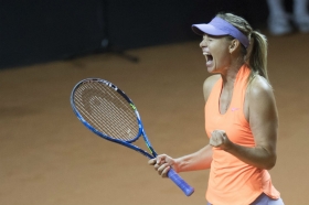 Sharapova regresa con triunfo