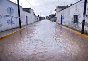 Lluvias en San Andrés Cholula