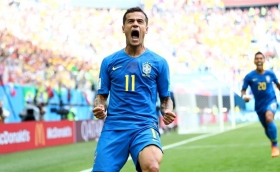 Brasil ganó 2-0 sobre los minutos agregados