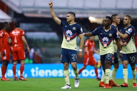 América goleó a Lobos BUAP