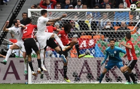 Uruguay de último minuto derrota a Egipto