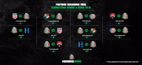 Listo el calendario del hexagonal final