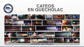 Realizó dos cateos en inmuebles localizados