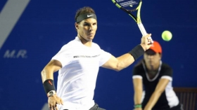Nadal va por tercer título del Abierto Mexicano de Tenis