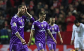 Sevilla acaba con invicto de Real Madrid